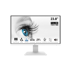 MSI PRO MP243XW pantalla para PC 60,5 cm (23.8") 1920 x 1080 Pixeles Full HD Blanco