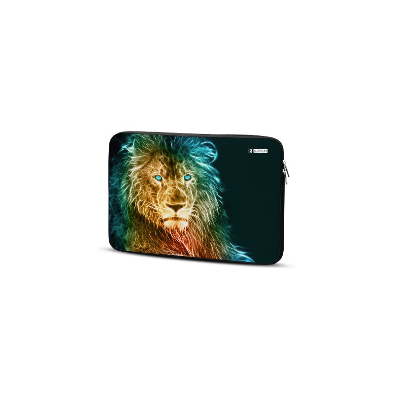 SUBBLIM Funda Ordenador Neopreno Trendy Sleeve Neo Lion 15,6"