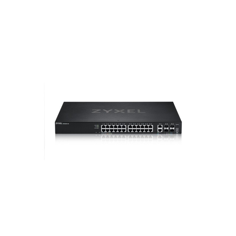 Zyxel XGS2220-30 Gestionado L3 Gigabit Ethernet (10/100/1000) Negro