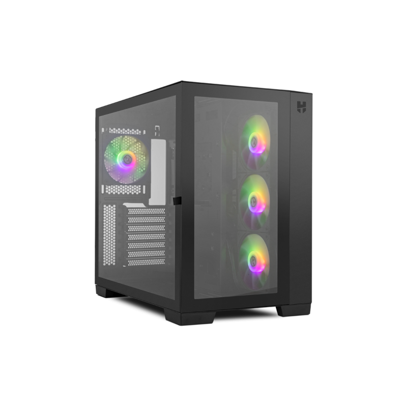 NOX Hummer Astra Midi Tower Negro