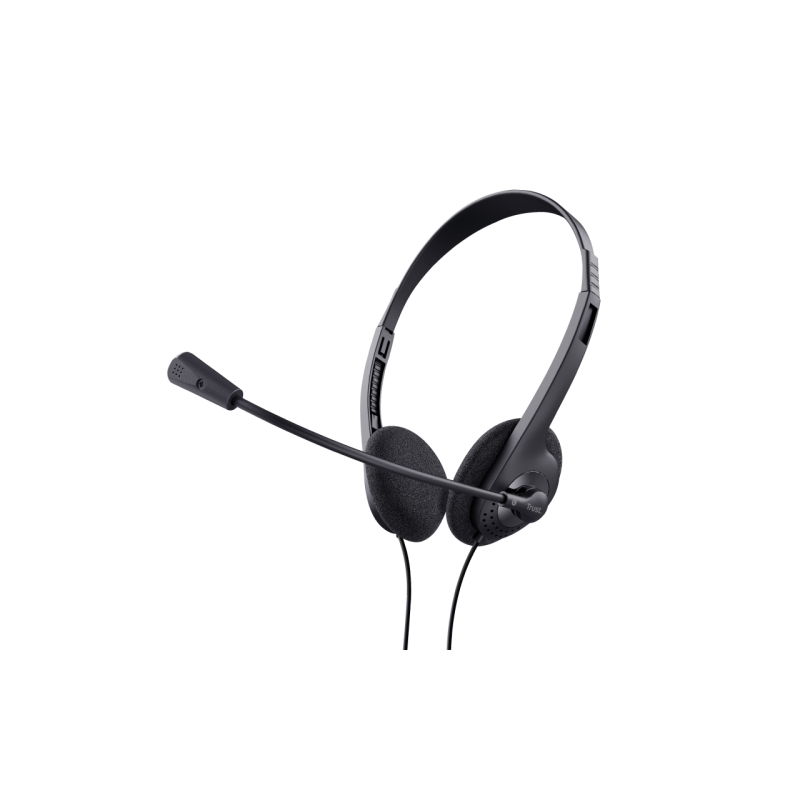 Trust 24659 auricular y casco Auriculares Alámbrico Diadema Llamadas/Música Negro
