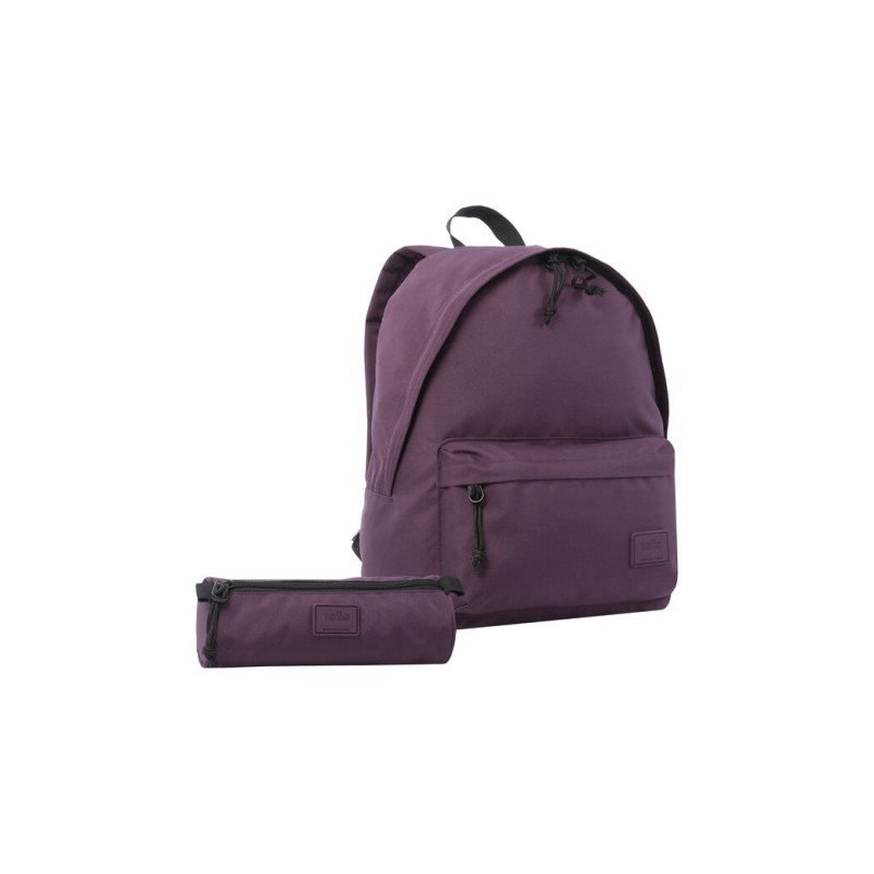 PACK MOCHILA + ESTUCHE COLOR MORADO - KALEX TOTTO MA04COM093-22200-M50