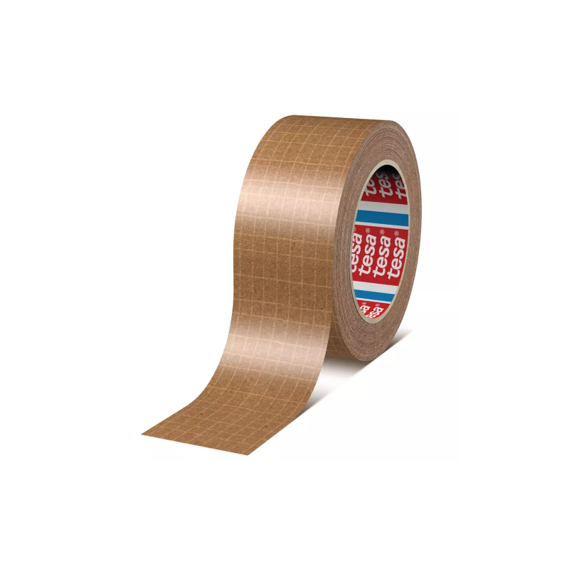 TESAPACK 6 ROLLOS PAPEL + FILAM MARRON 25MX 50MM TESA 60013-00000-00