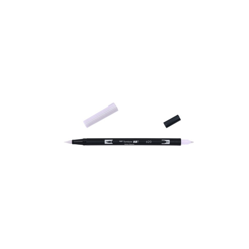 ROTULADOR DOBLE PUNTA PINCEL DUAL BRUSH-620 - COLOR LILAC. TOMBOW ABT-620
