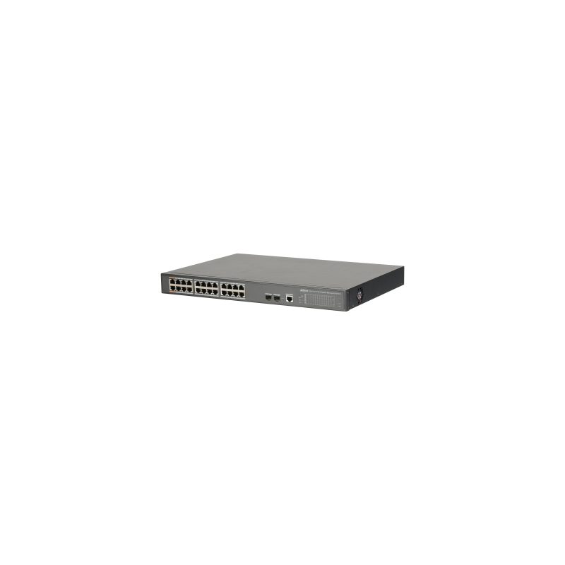 DAHUA - DH-PFS4226-24GT-360 - 26-PORT MANAGED GIGABIT SWITCH WITH 24-PORT POE