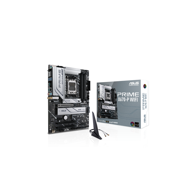 ASUS PRIME X670-P WIFI AMD X670 Socket AM5 ATX