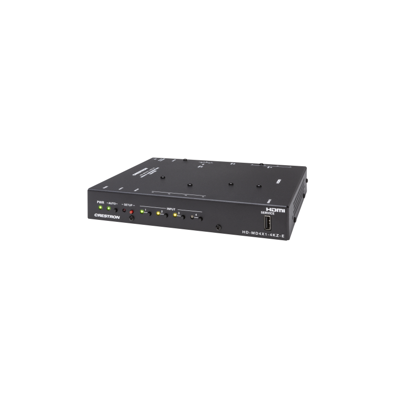 CRESTRON 4X1 4K60 4:4:4 HDR AV SWITCHER (HD-MD4X1-4KZ-E) 6511306