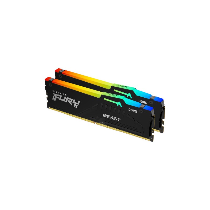 Kingston Technology FURY Beast RGB módulo de memoria 16 GB 2 x 8 GB DDR5 5600 MHz