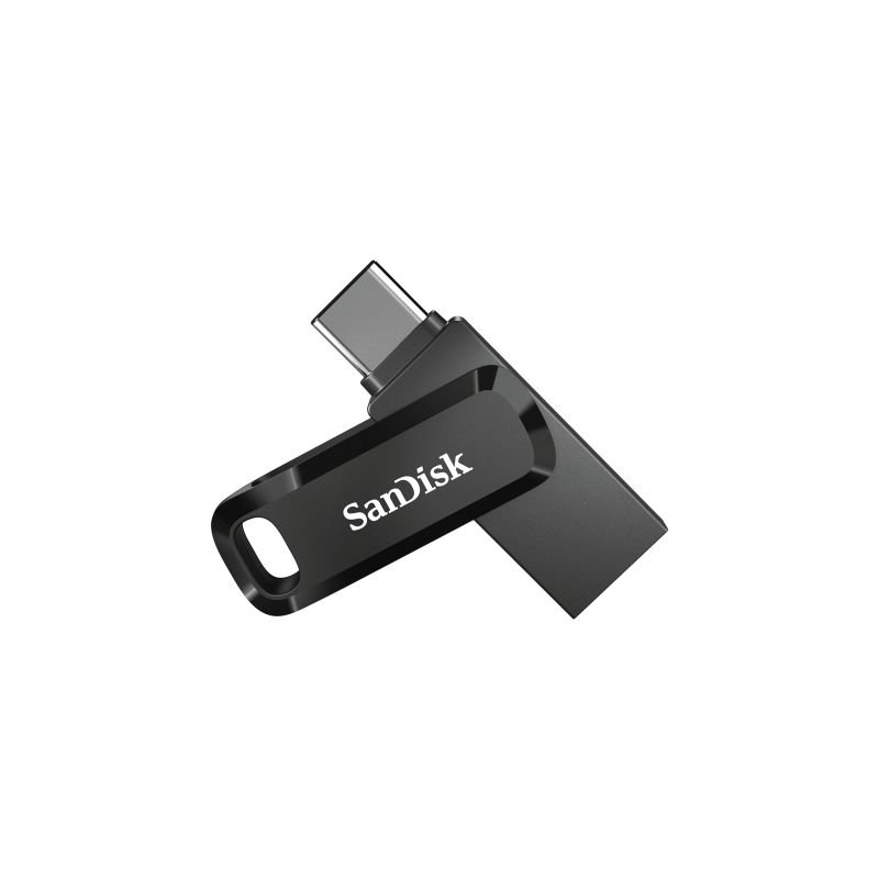 SanDisk Ultra Dual Drive Go unidad flash USB 64 GB USB Type-A / USB Type-C 3.2 Gen 1 (3.1 Gen 1) Negro