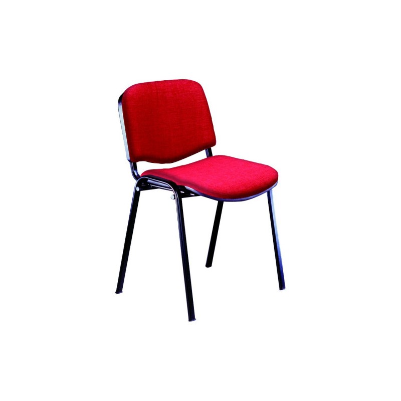 SILLA CONFIDENTE RODANO TAPIZADA ROJA UNISIT D5S/ER