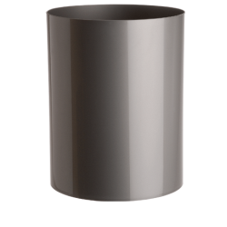 PAPELERA ECOGREEN ALTO BRILLO 100% RECICLADO Y RECICLABLE GRIS 18 LITROS 260X335 MM ARCHIVO 2000 2000 GS