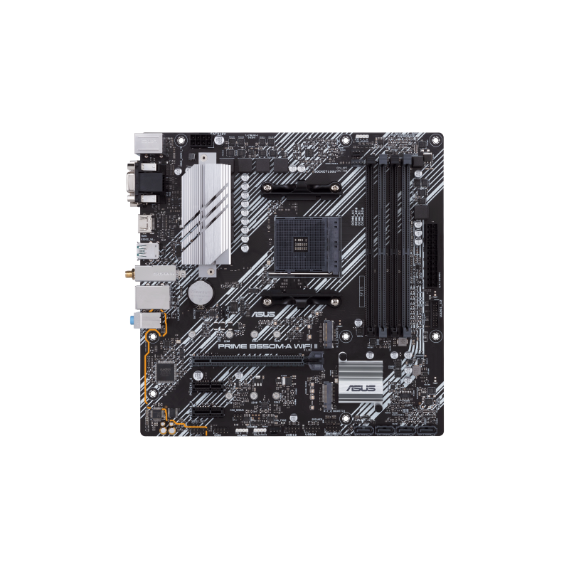 ASUS PRIME B550M-A WIFI II AMD B550 Zócalo AM4 micro ATX