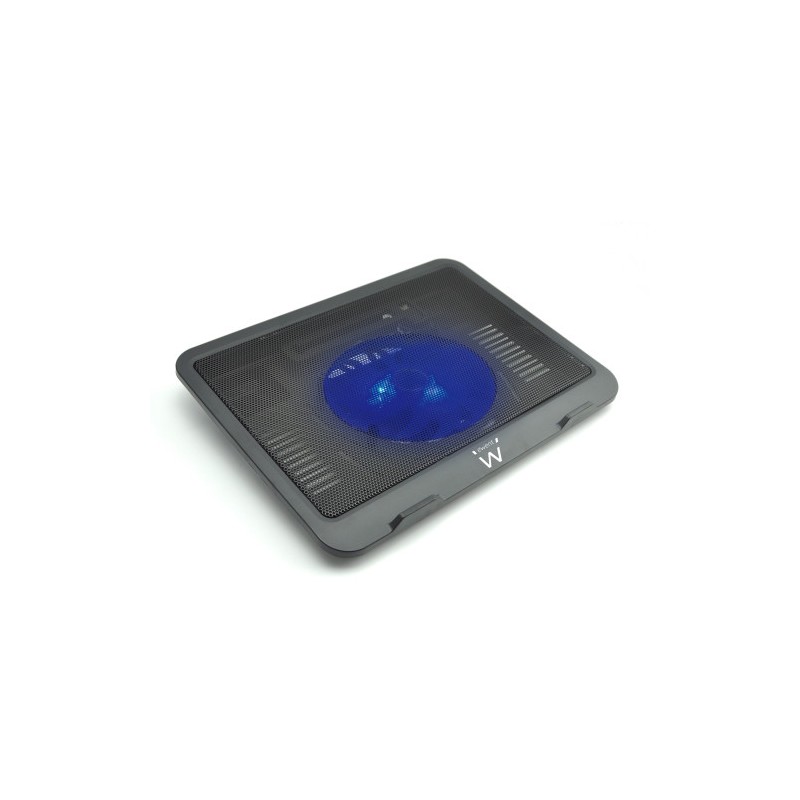 Ewent EW1250 almohadilla fría 40,6 cm (16") 1000 RPM Negro