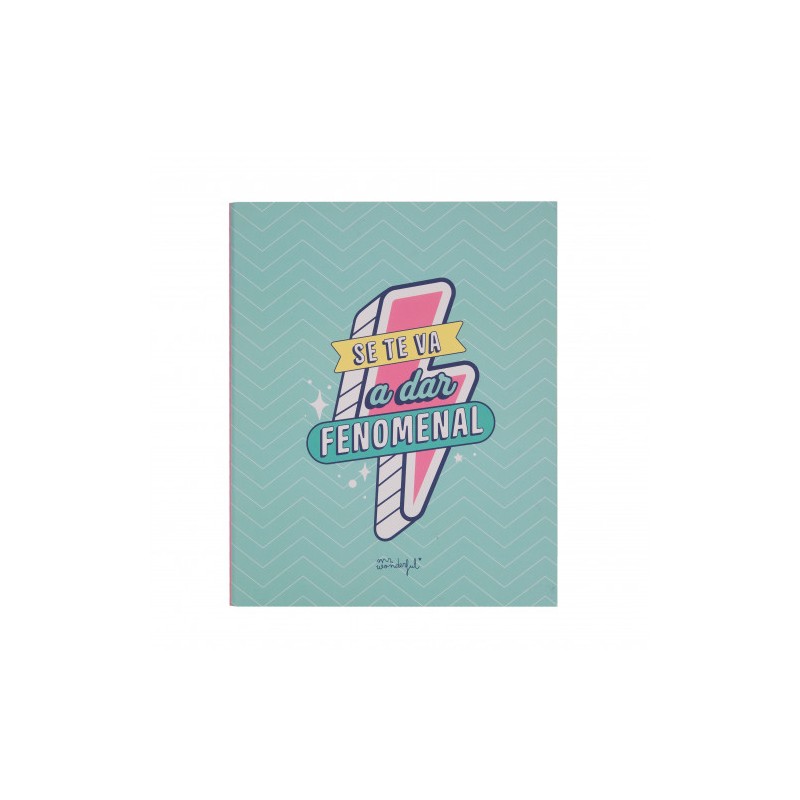 CARPETA ARCHIVADORA - SE TE VA A DAR FENOMENAL MR WONDERFUL