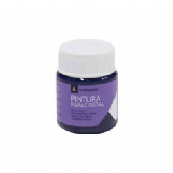 PINTURA PARA CRISTAL AL AGUA CA-04 AZUL. 25ML LA PAJARITA 189171