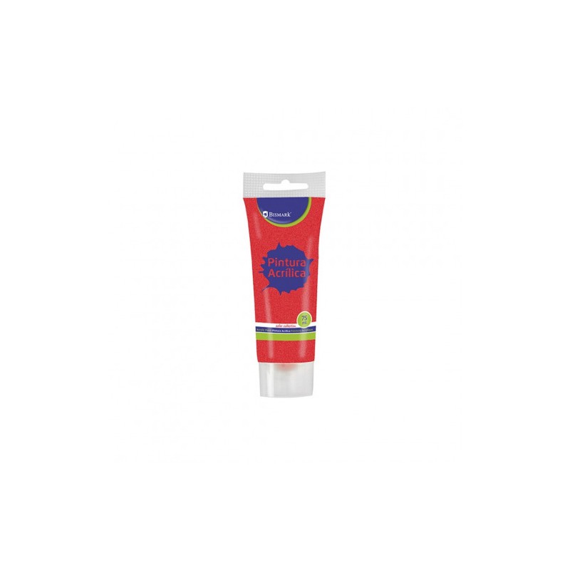 Bismark 328676 pintura acrílica 75 ml Rojo Tubo