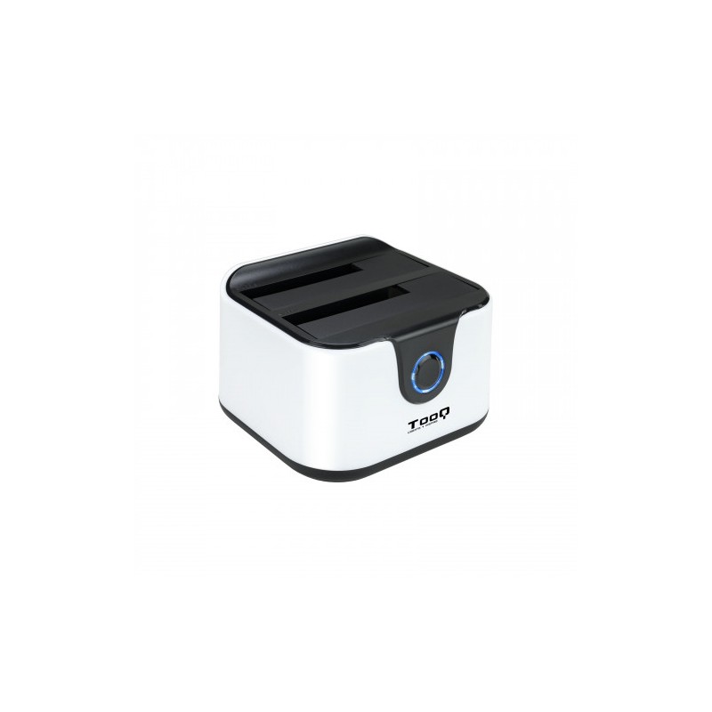 TooQ DOCK STATION SATA 2.5/3.5 A USB 3.0 CLONE OTB NEGRO-BLANCO