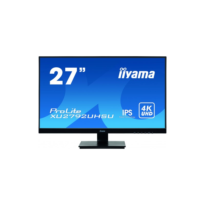 iiyama ProLite XU2792UHSU-B1 LED display 68,6 cm (27") 3840 x 2160 Pixeles 4K Ultra HD Negro