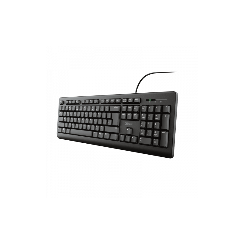 Trust TK-150 teclado USB QWERTY Español Negro