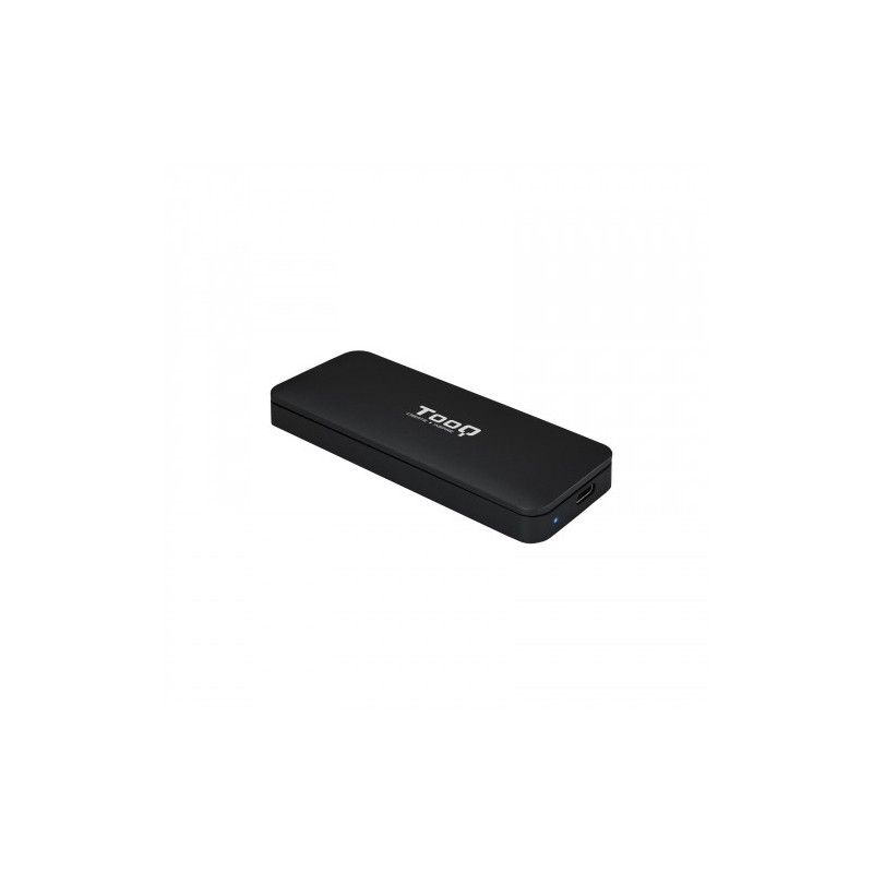 TooQ TQE-2280B caja para disco duro externo M.2 Caja externa para unidad de estado sólido (SSD) Negro