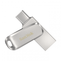 Sandisk Ultra Dual Drive Luxe unidad flash USB 128 GB USB Type-A / USB Type-C 3.2 Gen 1 (3.1 Gen 1) Acero inoxidable