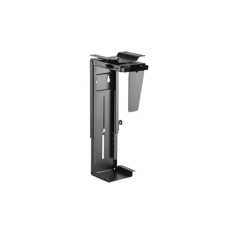 Ewent EW1293 soporte de CPU Soporte para instalación de CPU bajo mesa Negro