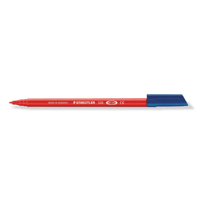 ROTULADOR NORIS PUNTA DE FIBRA 326 COLOR ROJO STAEDTLER 326-2