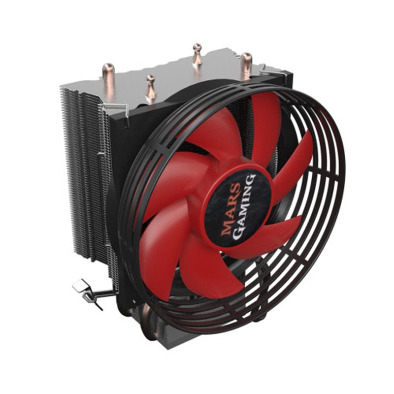 MARSGAMING MCPU117 120W CPU COOLER  INTEL LGA775/1150/1155/1156 AMD FM1/AM2/AM2+/AM3/AM3+/AM4/FM2/FM2+-  9cm ULTRASILENT PWM FAN