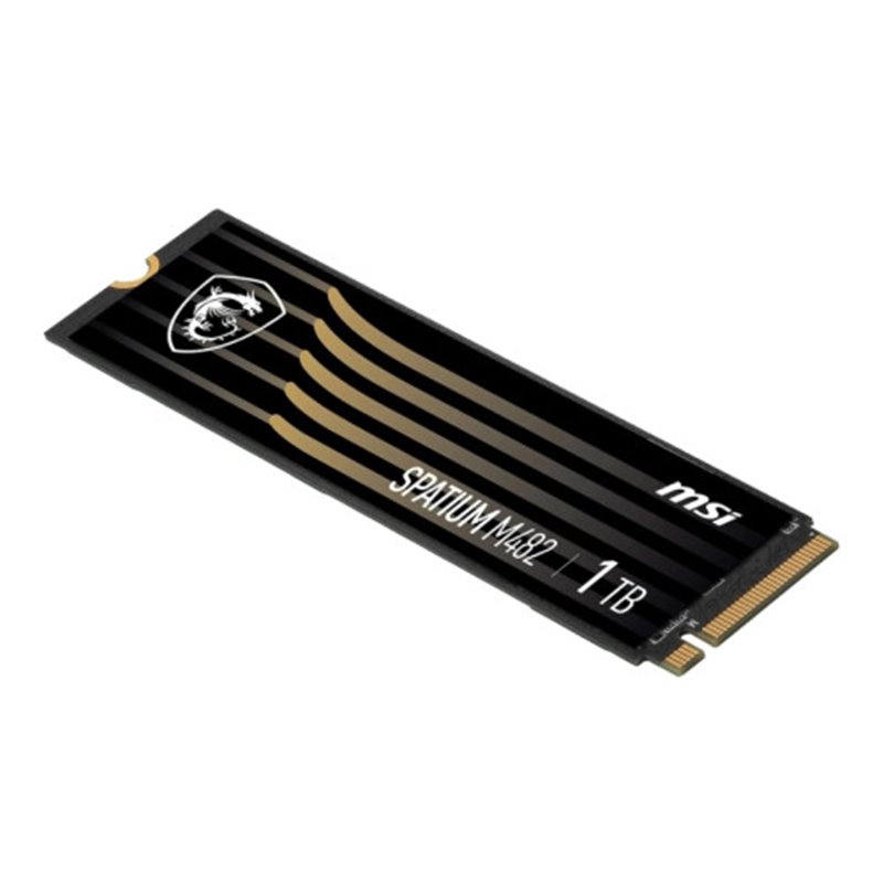 MSI SPATIUM M482 PCIE 4.0 NVME M.2 1TB unidad de estado sólido 10 TB PCI Express 4.0 3D NAND