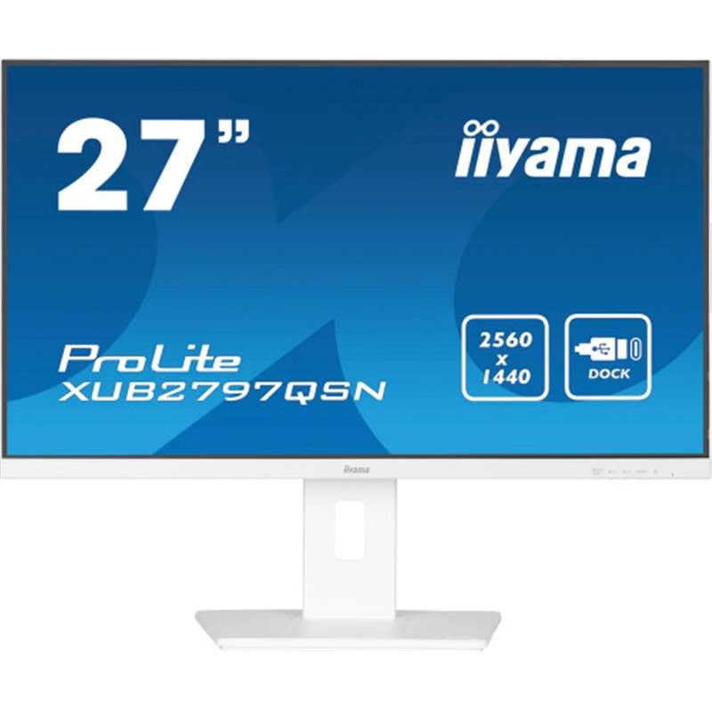 MONITOR IIYAMA IPS, DOCK, 65W, 3X3.2 1XC, 300CD