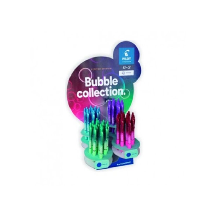 EXPOSITOR G-2 BUBBLE EDICION LIMITADA (48 UDS) PILOT NEG2B