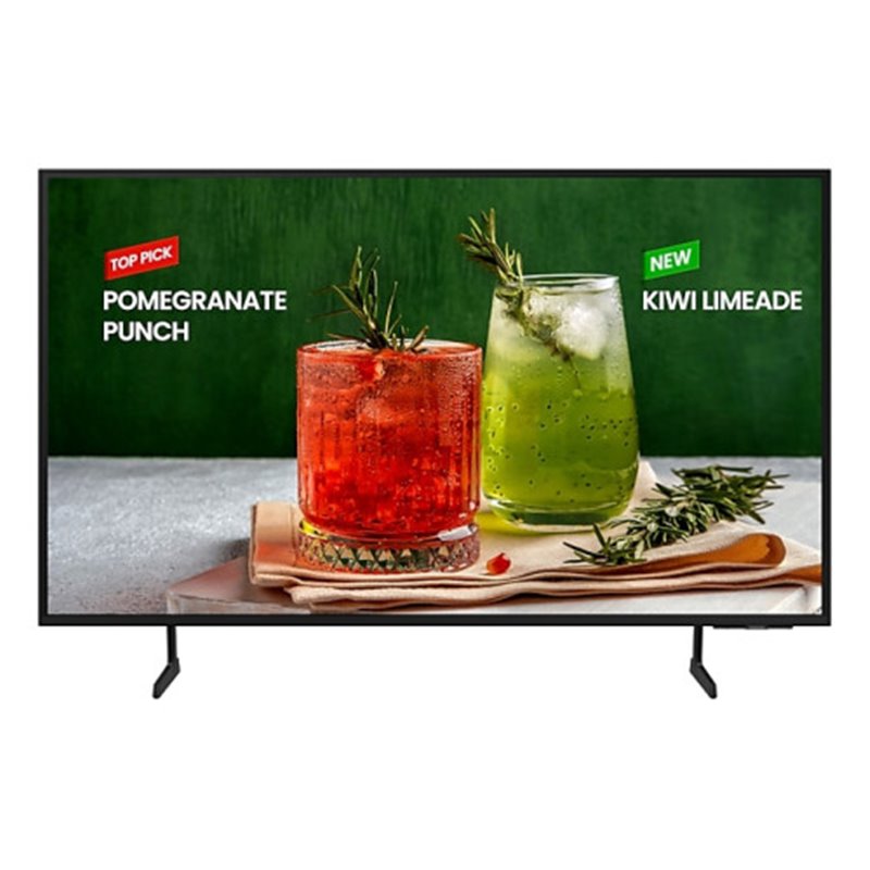 Samsung LH55BEDHLGUXEN pantalla de señalización Pantalla plana para señalización digital 139,7 cm (55") Wifi 4K Ultra HD Negro T