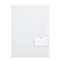 DOSSIERS CON TARJETERO EXTRA PVC EN TRANSPARENTE PARDO 315000