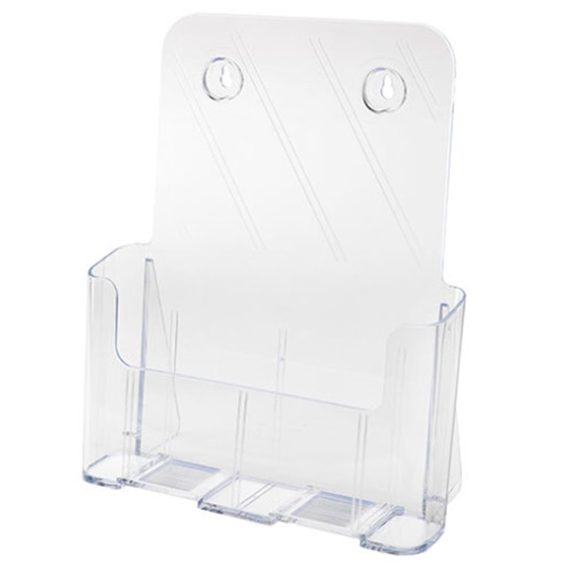 Deflecto 77001 estantería para libros 1 estanterías Transparente