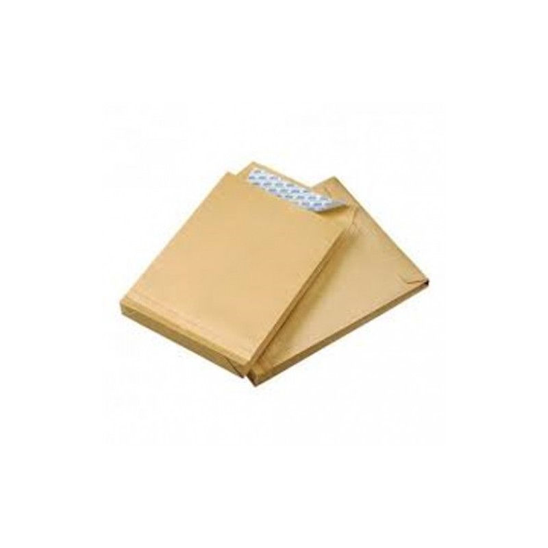 CAJA 250 BOLSAS DIN C4 (229X324) BOLSA FUELLE 229X324X30 KRAFT 120 GRS. FUELLE 3 LADOS - AUTOSAM TIRA SILICONA SAM 149015