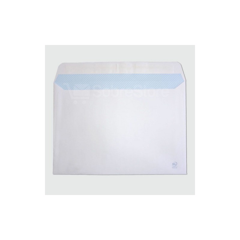 CAJA 250 BOLSAS DIN C5 (162X229) OFFSET BLANCO 90 GRS. AUTOSAM AUTOADHESIVO CON TIRA DE SILICONA SAM 148007