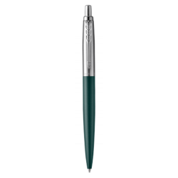 BOLÍGRAFO JOTTER XL GREENWICH VERDE MATE RIBETE DE COLOR CROMADO PLUMÍN MEDIO TINTA AZUL PARKER 2068511