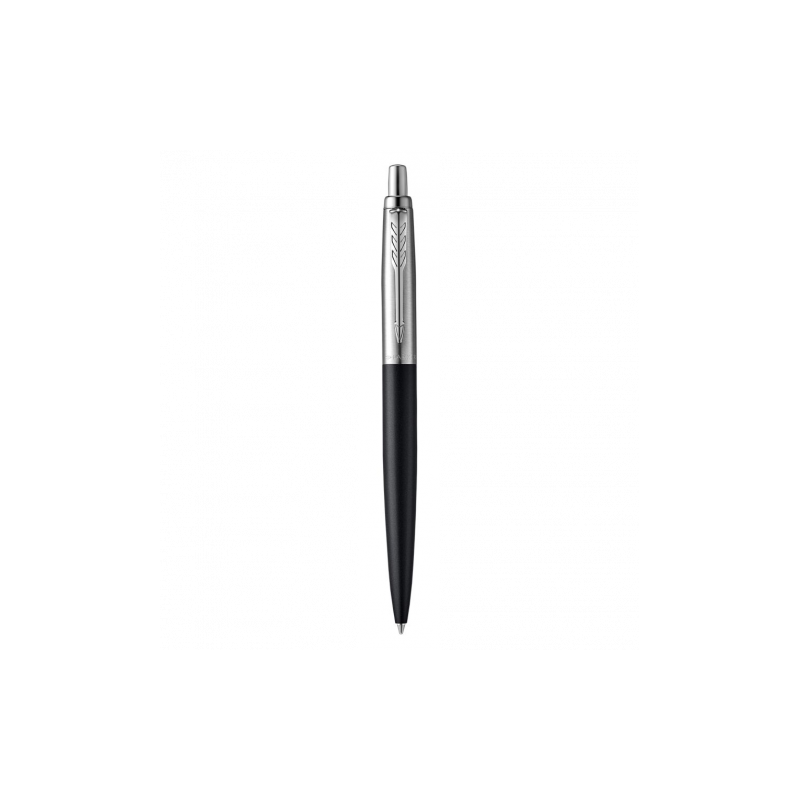 BOLÍGRAFO JOTTER XL RICHMOND NEGRO MATE RIBETE DE COLOR CROMO PLUMÍN MEDIO TINTA AZUL PARKER 2068358