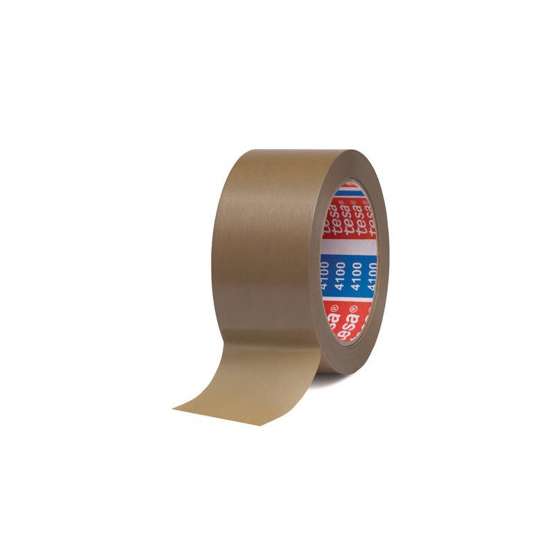 CINTA DE EMBALAJE EN PVC RUGOSO 50MM.X66M. MARRON TESA 04100-00228-00