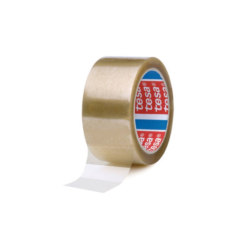 CINTA DE EMBALAJE EN POLIPROPILENO 50MM.X132M. TRANSPARENTE TESA 04089-00042-06