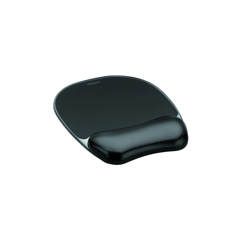 ALFOMBRILLA CON REPOSAMUÑECAS RATON GEL NEGRO FELLOWES 9112101