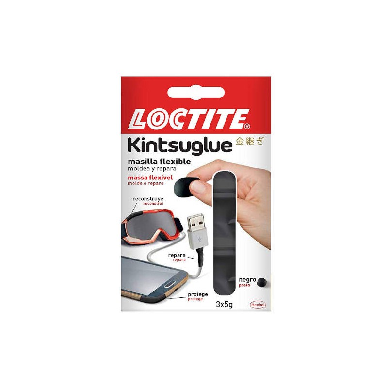 MASILLA FLEXIBLE KINTSUGLUE 3 X 5GR. LOCTITE 2239175