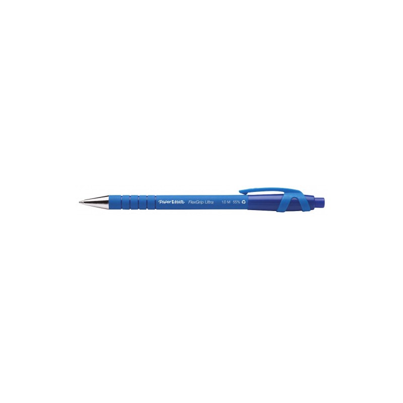 BOLIGRAFO FLEXGRIP ULTRA RETRACTIL 1.0 AZUL PAPERMATE S01904