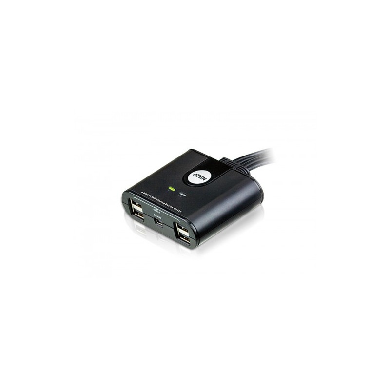 Aten Switch de periféricos USB 2.0 de 4 x 4 puertos