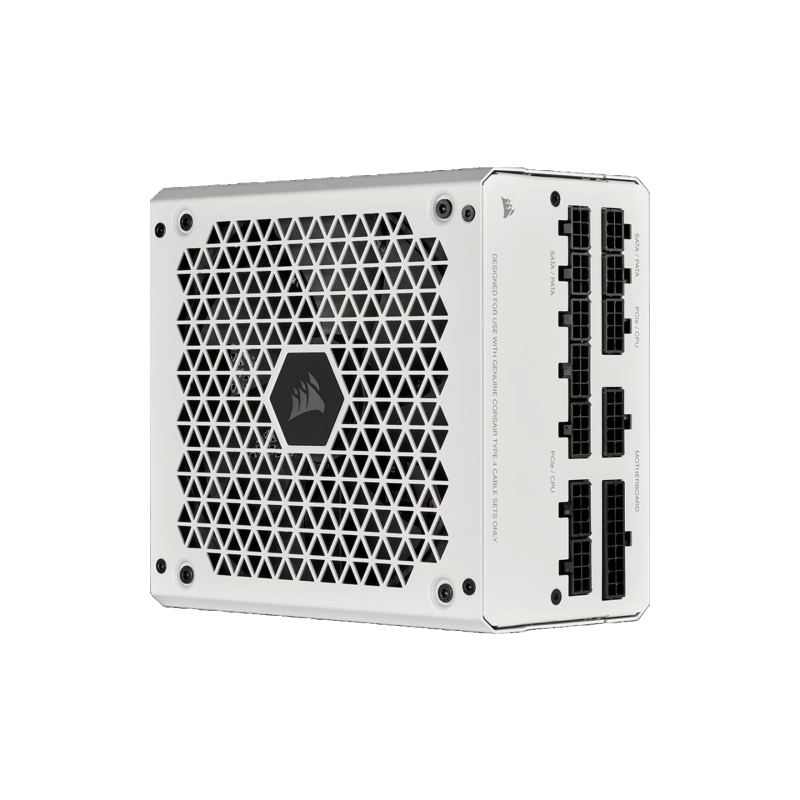 FUENTE ALIMENT. CORSAIR RM750E (2025) 80+ GOLD FULL MODULAR ATX 3.0 750 WATT BLANCA CP-9020292-EU