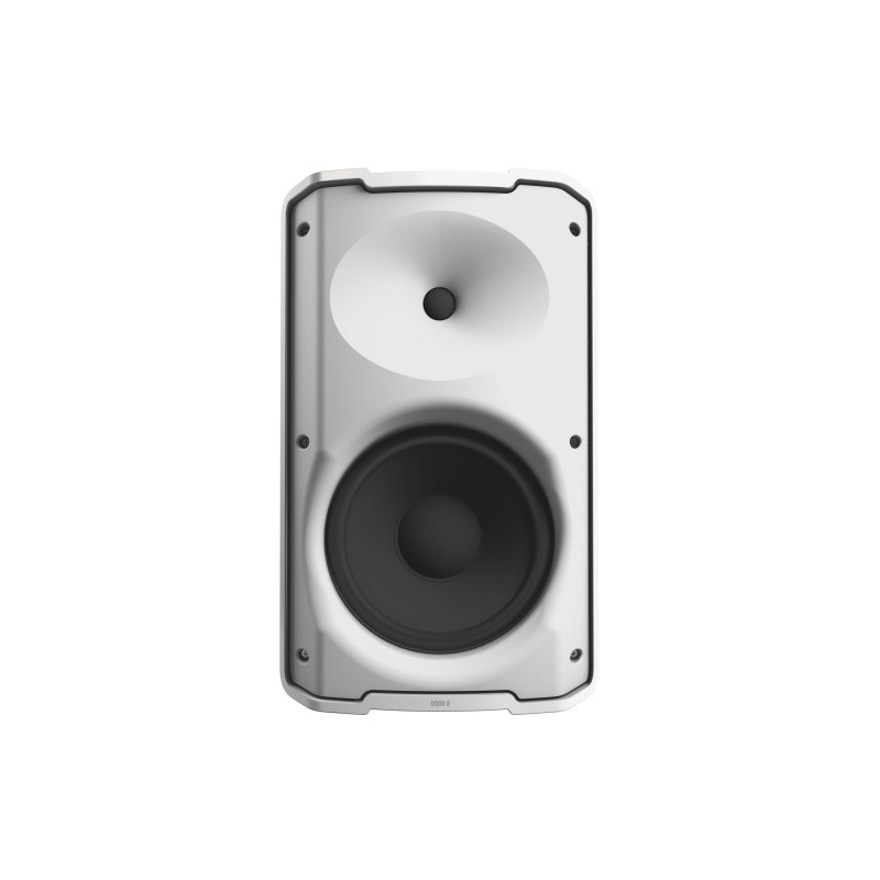 LD SYSTEMS INTEGRATION SERIE DQOR (LDDQOR8W) 8" TWO-WAY PASSIVE INDOOR/OUTDOOR INSTALLATION LOUDSPEAKER 8 OHM, WHITE WARRANTY 5 