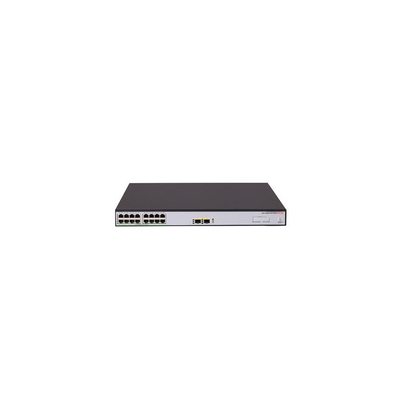 H3C LS-1600V2-18P-HPWR-GL switch Gestionado Gigabit Ethernet (10/100/1000) Energía sobre Ethernet (PoE) Gris, Negro