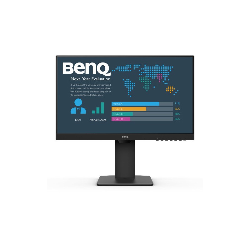 BenQ BL2486TC pantalla para PC 60,5 cm (23.8") 1920 x 1080 Pixeles Full HD Negro