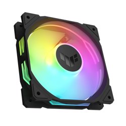 ASUS TUF Gaming TR120 ARGB Reverse Fan - Single Pack Carcasa del ordenador Ventilador 12 cm Negro