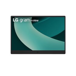 LG 17MT70 Monitor portátil Negro, Acero inoxidable 43,2 cm (17") LED 2560 x 1600 Pixeles